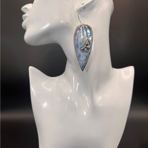 Handmade Luxury Ceramic Earrings – Unique, Lightweight, and Artistic Jewelry